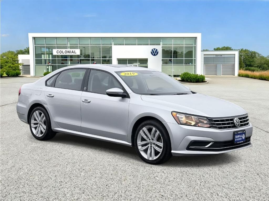 used 2019 Volkswagen Passat car, priced at $14,053