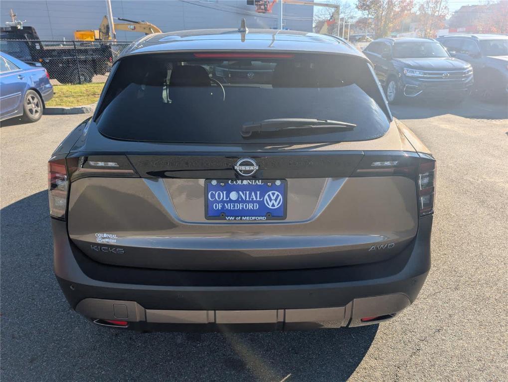used 2025 Nissan Kicks car, priced at $21,991