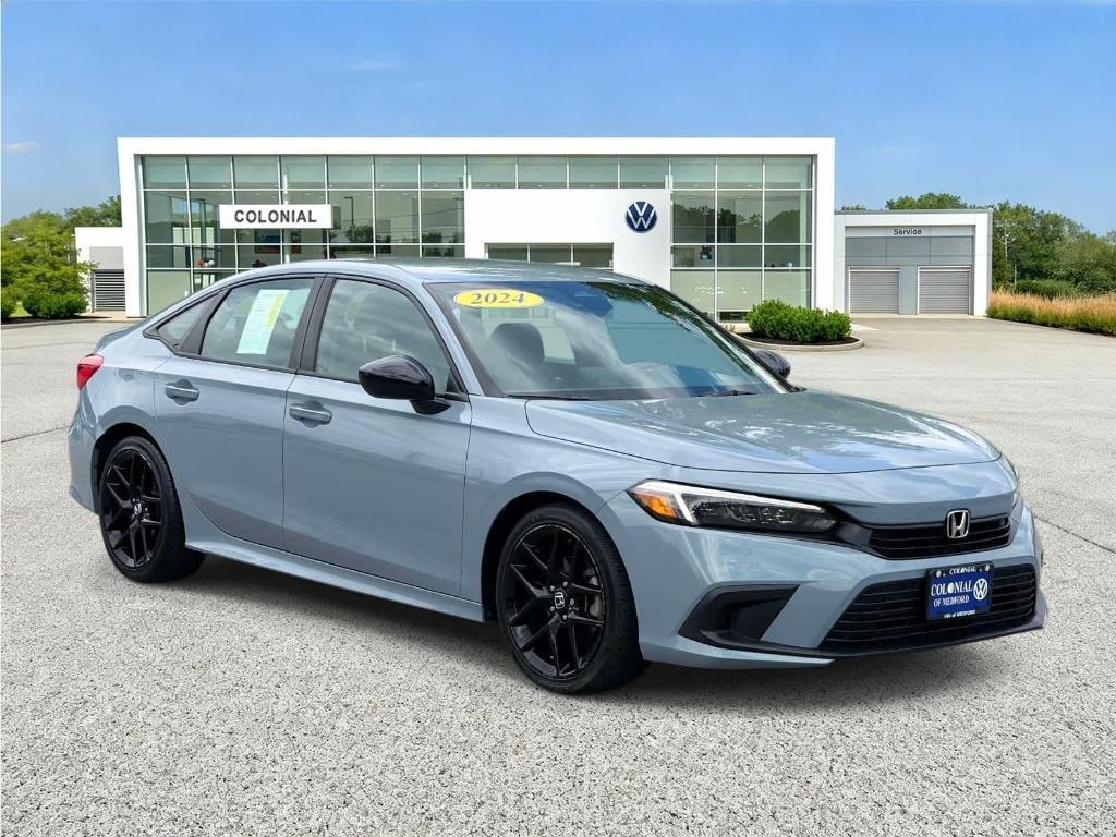 used 2024 Honda Civic car, priced at $26,545