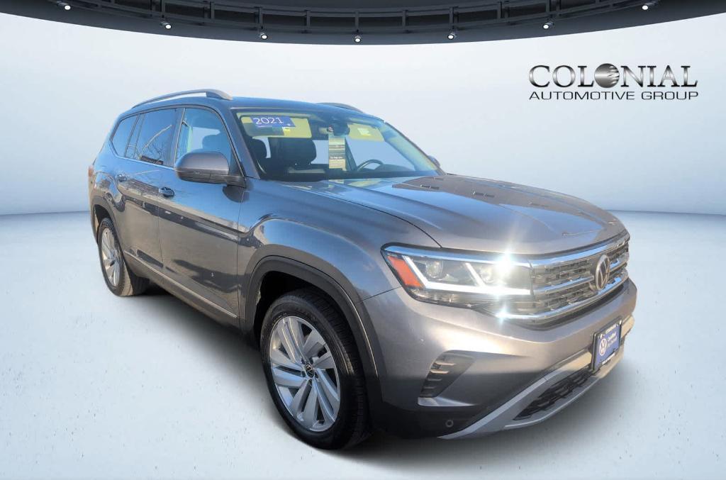 used 2021 Volkswagen Atlas car, priced at $25,991