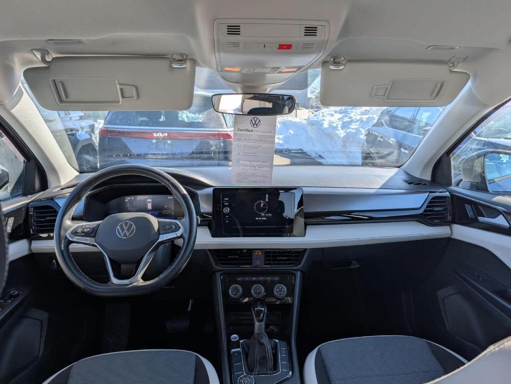 used 2025 Volkswagen Taos car, priced at $24,991