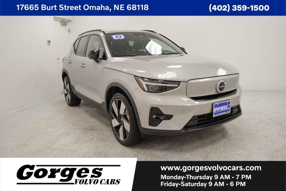 used 2023 Volvo XC40 Recharge Pure Electric car, priced at $29,999