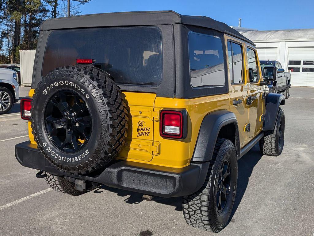 used 2021 Jeep Wrangler car, priced at $26,000