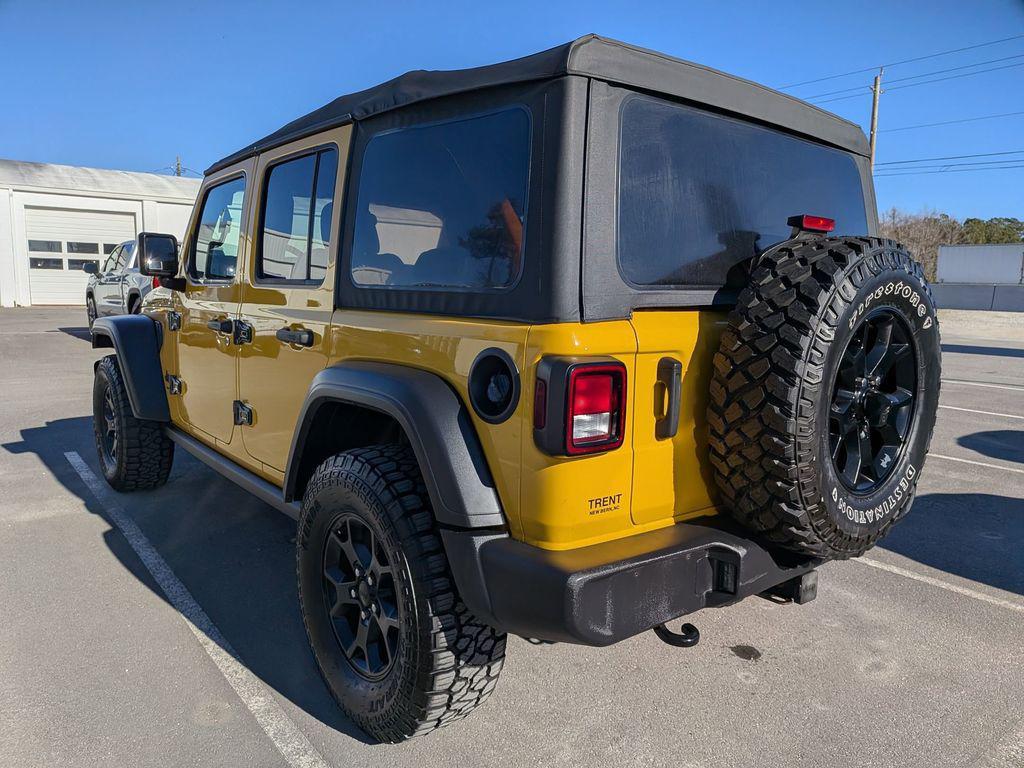 used 2021 Jeep Wrangler car, priced at $26,000
