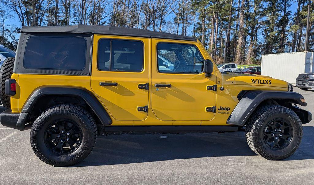 used 2021 Jeep Wrangler car, priced at $26,000