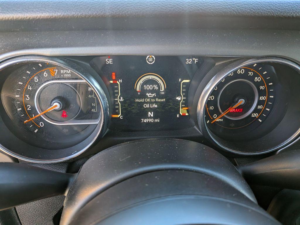 used 2021 Jeep Wrangler car, priced at $26,000