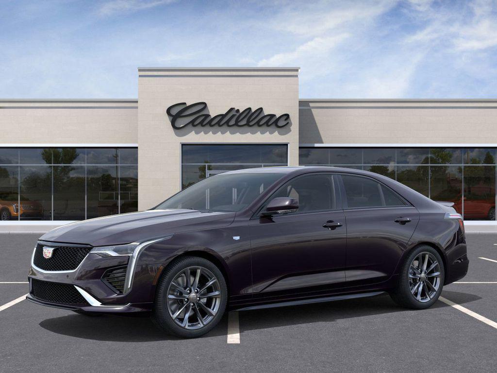 new 2026 Cadillac CT4 car, priced at $47,370