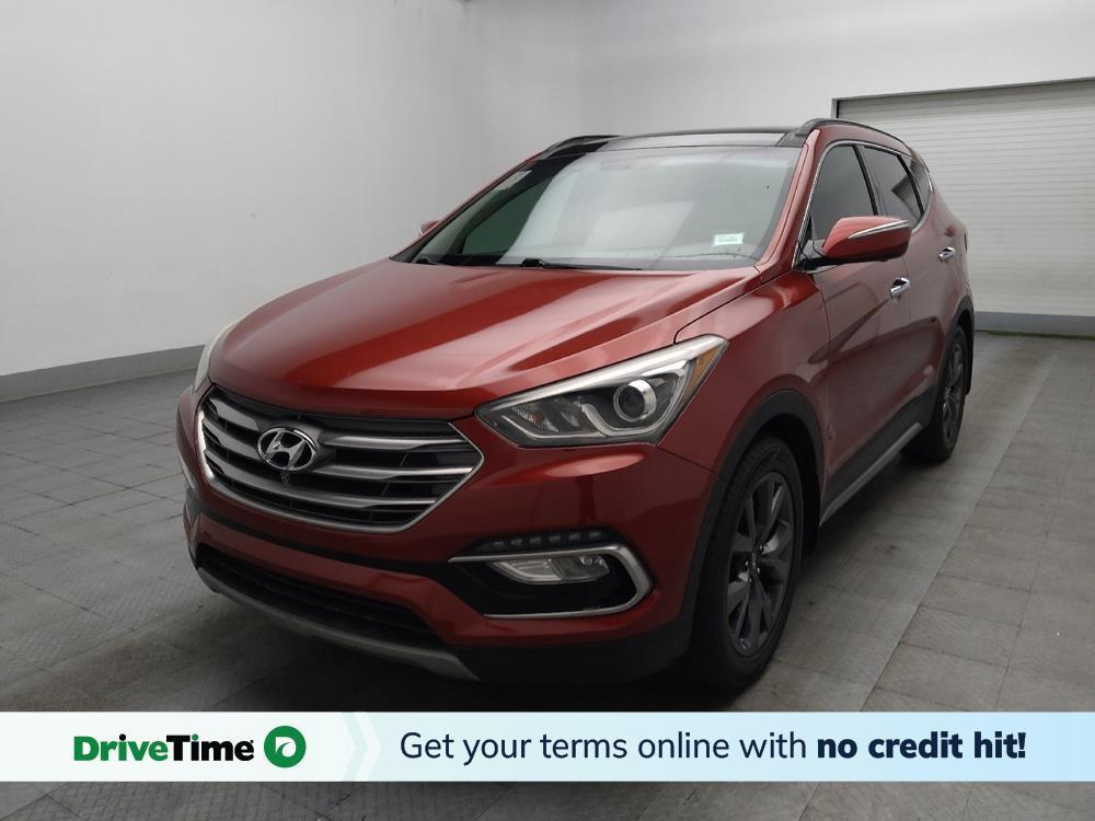 used 2018 Hyundai Santa Fe Sport car, priced at $17,095