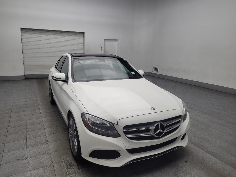 used 2018 Mercedes-Benz C-Class car, priced at $20,895
