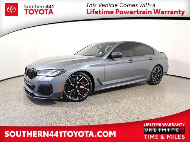 used 2021 BMW M550 car, priced at $39,999