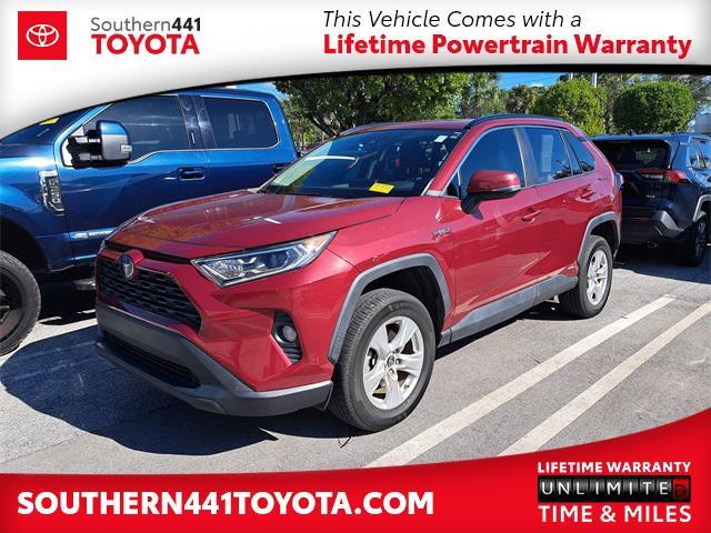 used 2019 Toyota RAV4 Hybrid car, priced at $20,777