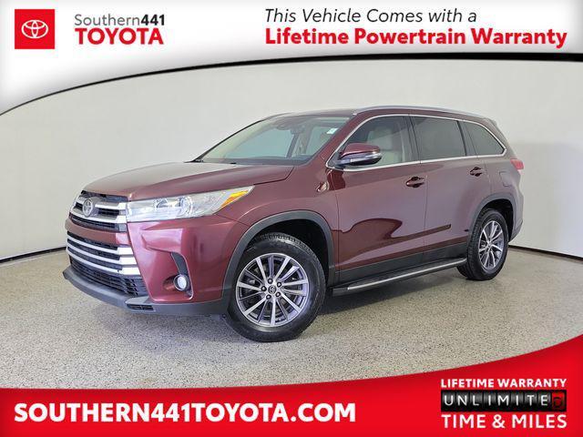 used 2019 Toyota Highlander car, priced at $22,499