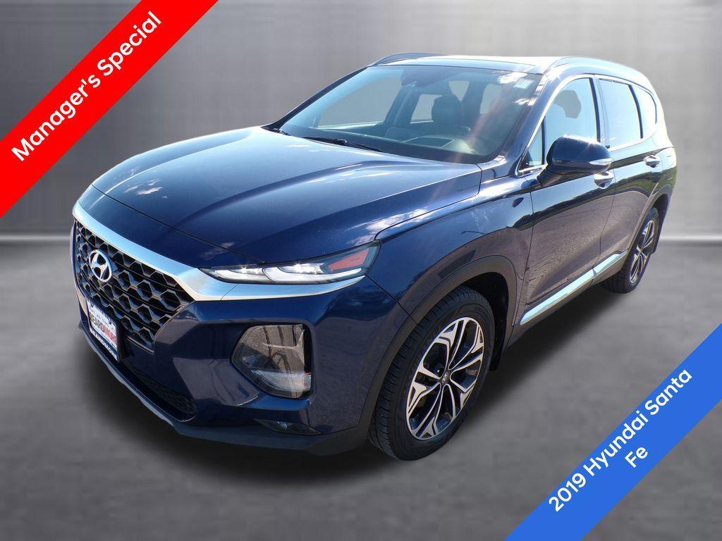 used 2019 Hyundai Santa Fe car, priced at $17,938