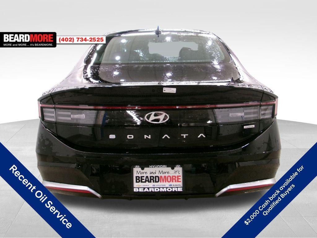 new 2025 Hyundai Sonata Hybrid car, priced at $28,020