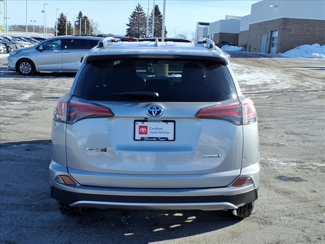 used 2018 Toyota RAV4 Hybrid car, priced at $23,188