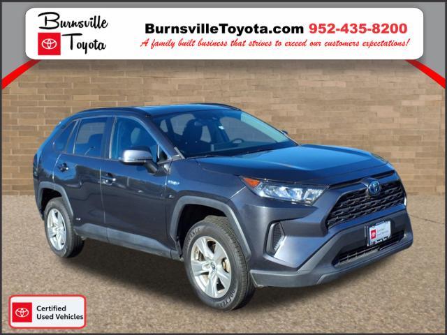 2020 Magnetic Gray Metallic Toyota RAV4 Hybrid