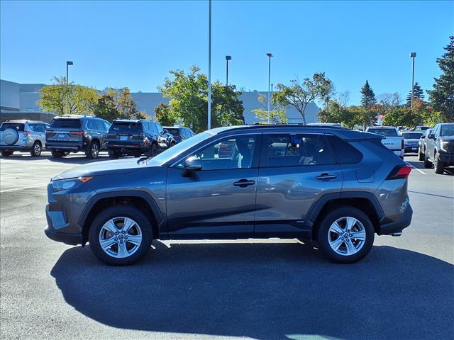 2020 Magnetic Gray Metallic Toyota RAV4 Hybrid
