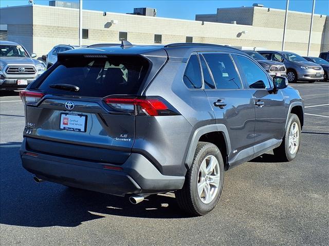 2020 Magnetic Gray Metallic Toyota RAV4 Hybrid