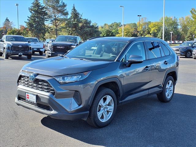 2020 Magnetic Gray Metallic Toyota RAV4 Hybrid
