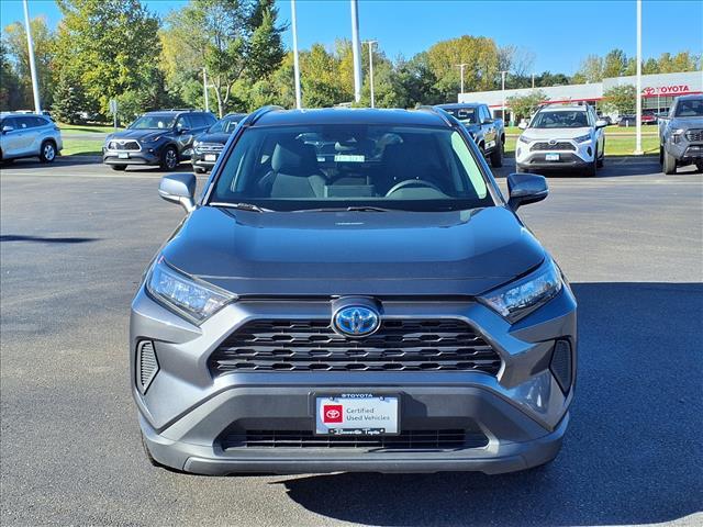 2020 Magnetic Gray Metallic Toyota RAV4 Hybrid