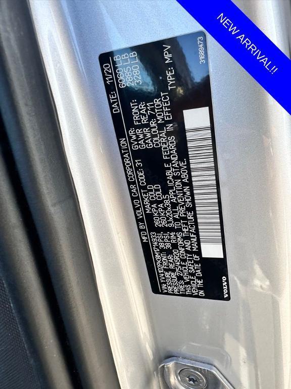 used 2021 Volvo XC90 car, priced at $21,484