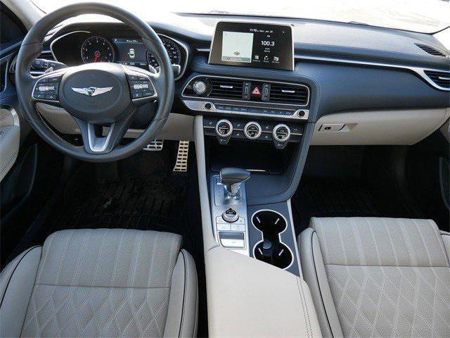 used 2021 Genesis G70 car, priced at $29,796