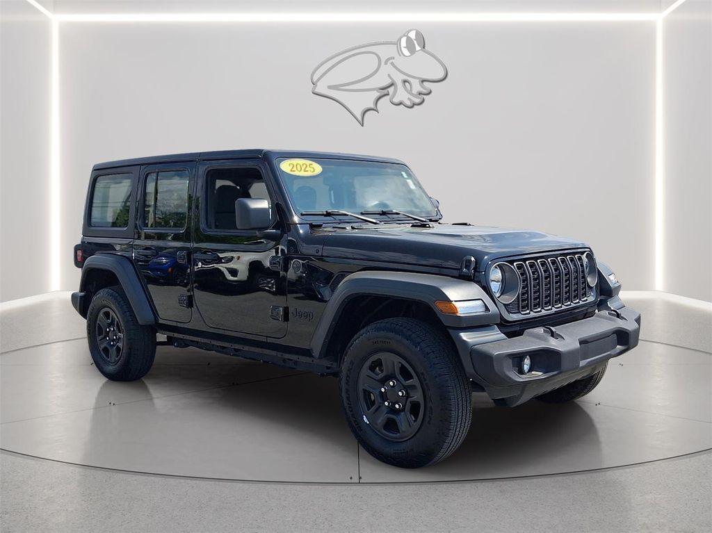used 2025 Jeep Wrangler car, priced at $34,900