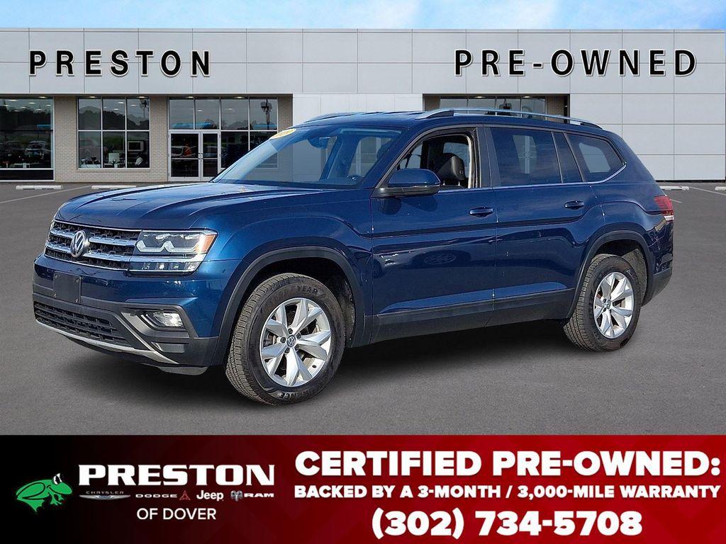 used 2019 Volkswagen Atlas car, priced at $18,500