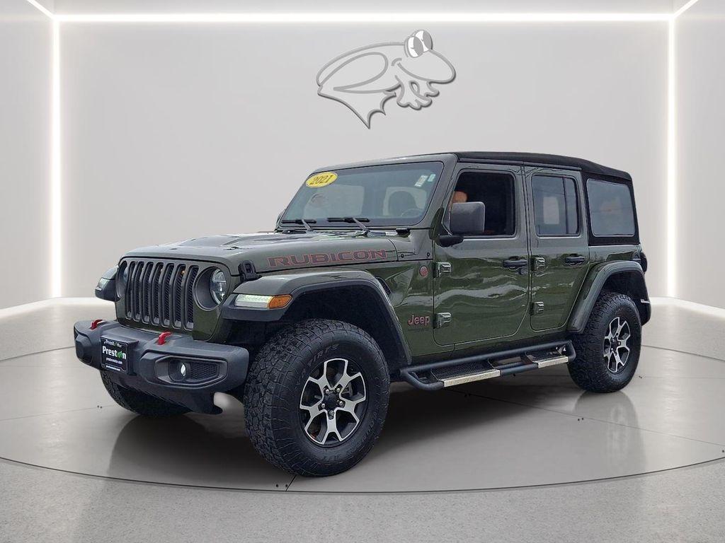 used 2021 Jeep Wrangler Unlimited car, priced at $31,500