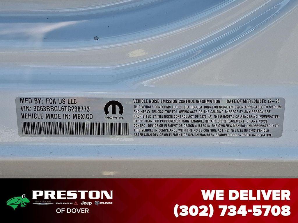 new 2026 Ram 3500 car, priced at $73,270