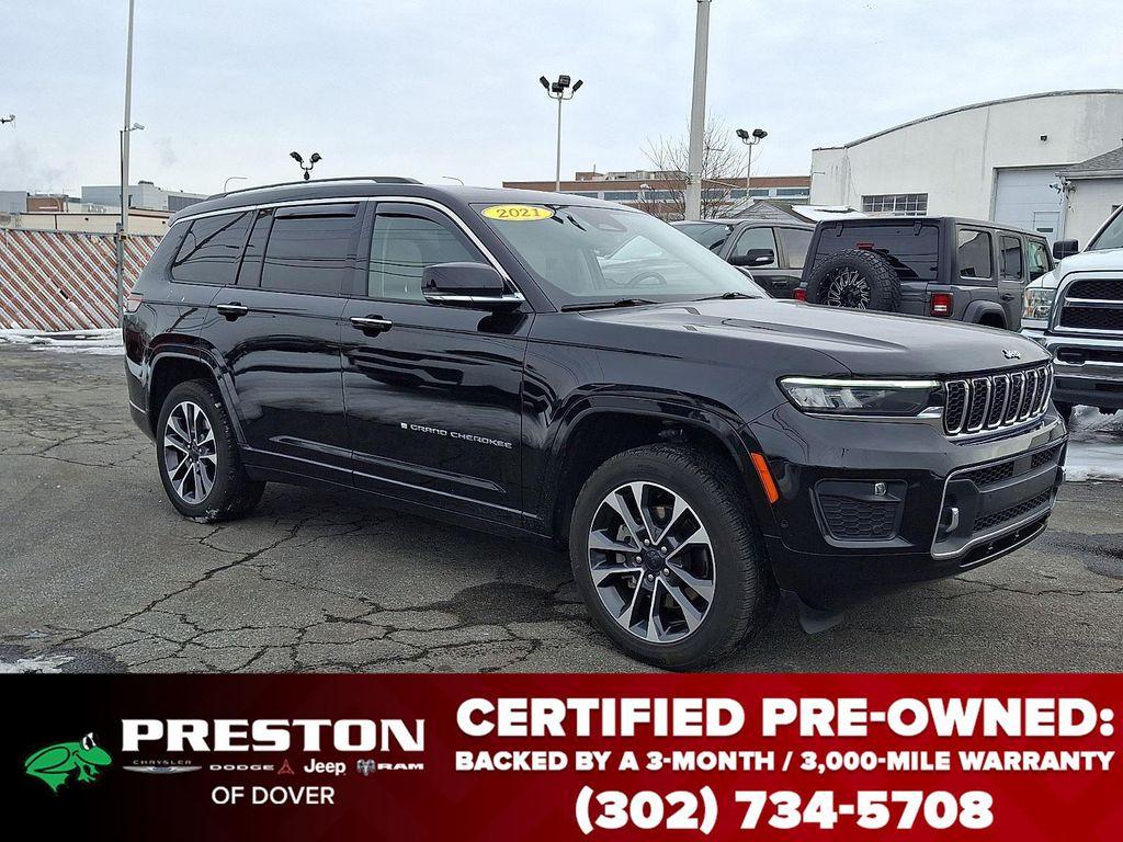 used 2021 Jeep Grand Cherokee L car, priced at $30,000
