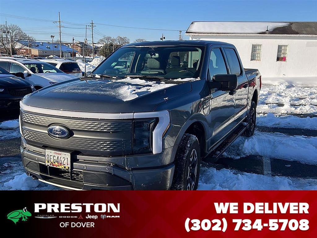 used 2023 Ford F-150 Lightning car, priced at $39,000