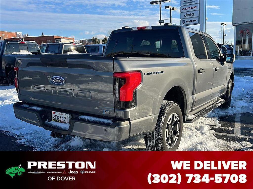 used 2023 Ford F-150 Lightning car, priced at $39,000