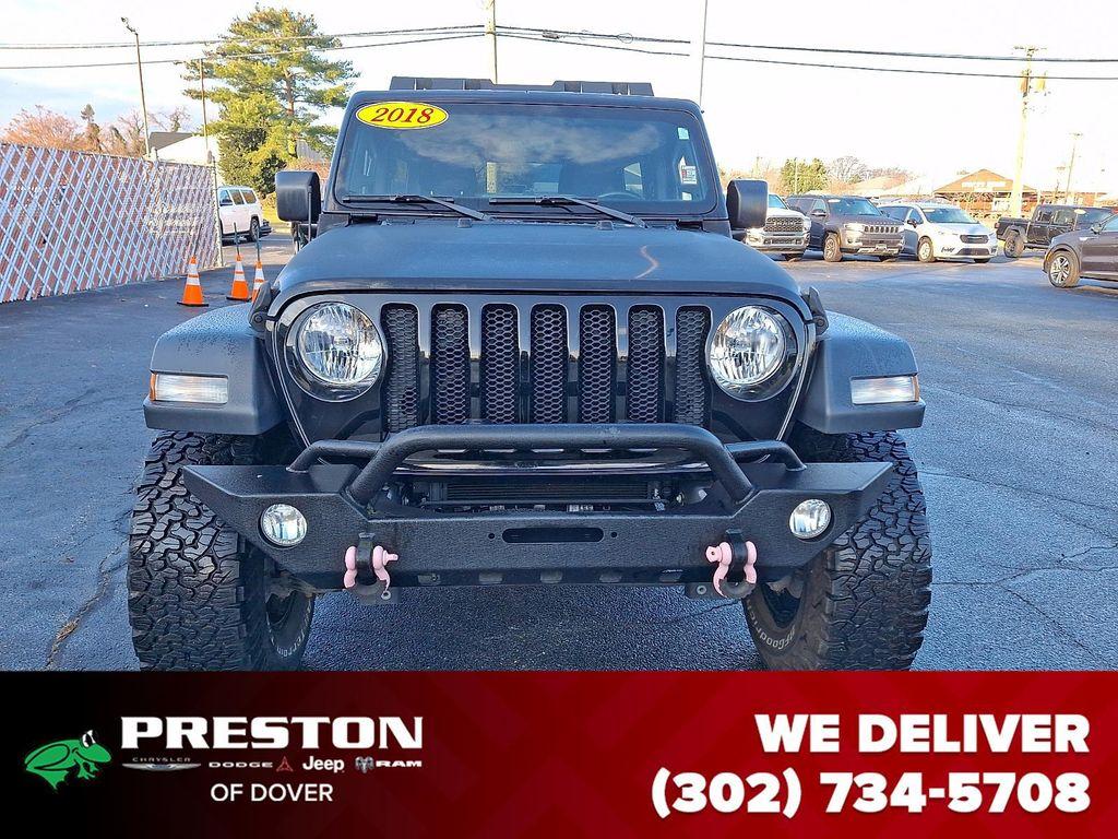 used 2018 Jeep Wrangler Unlimited car, priced at $25,895