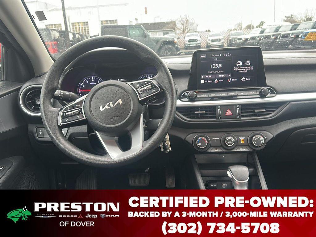 used 2023 Kia Forte car, priced at $15,500