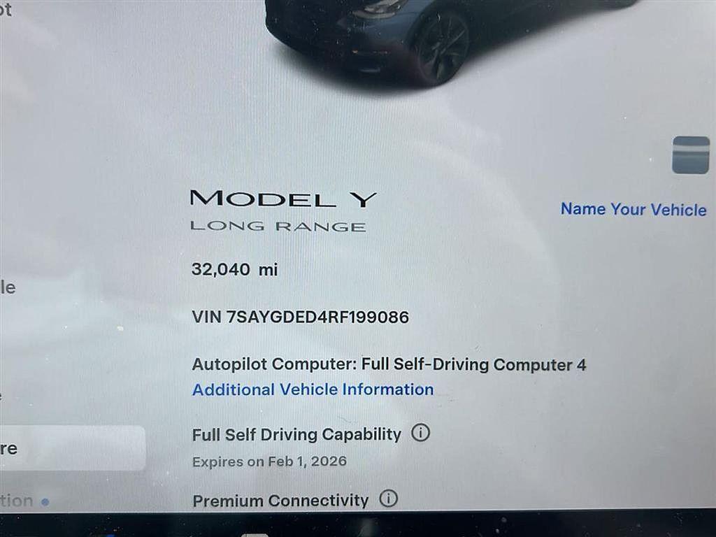 used 2024 Tesla Model Y car, priced at $35,000