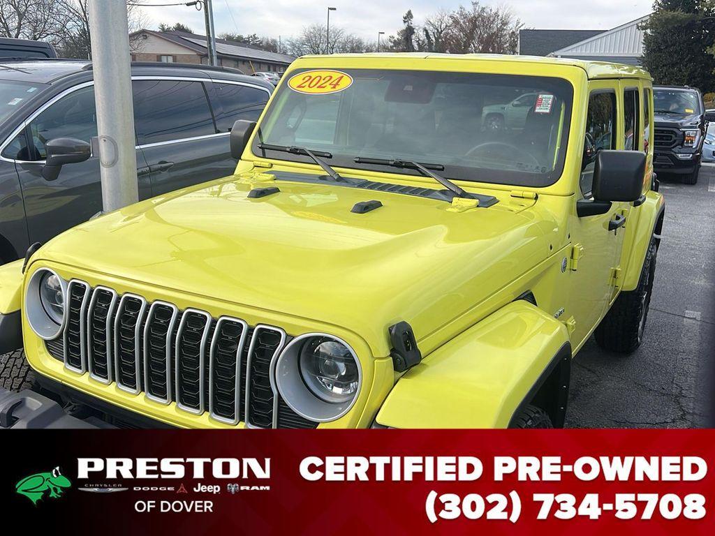 used 2024 Jeep Wrangler car, priced at $37,495