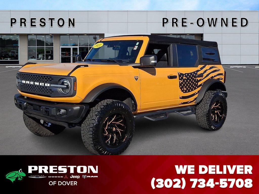 used 2022 Ford Bronco car, priced at $39,500