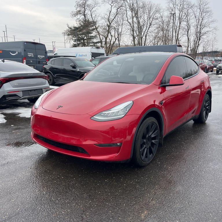used 2022 Tesla Model Y car, priced at $28,000