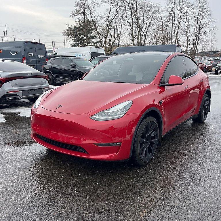 used 2022 Tesla Model Y car, priced at $28,000