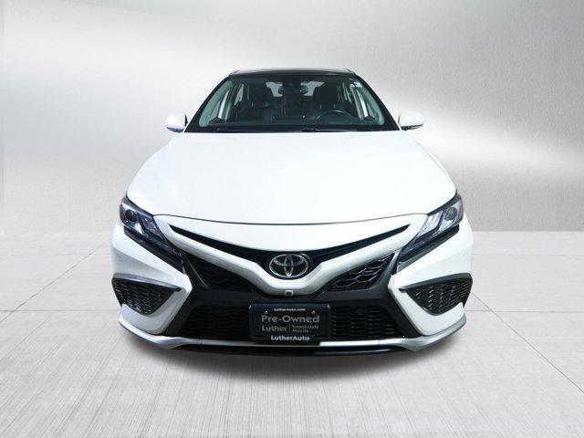 used 2021 Toyota Camry car, priced at $25,497