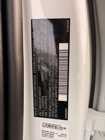 new 2026 Volvo XC60 car, priced at $52,185