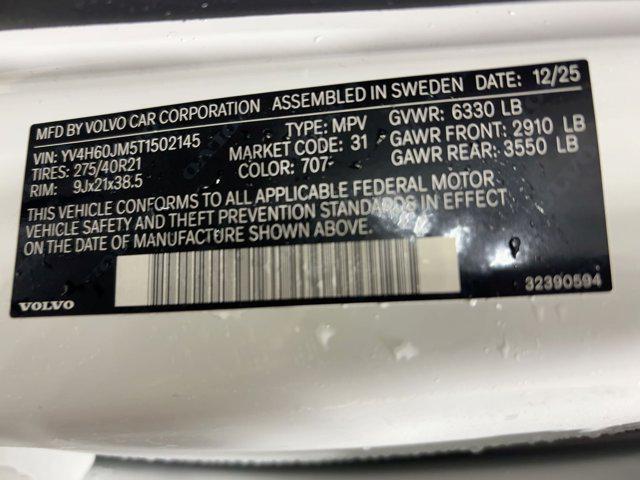 new 2026 Volvo XC90 Plug-In Hybrid car, priced at $85,820