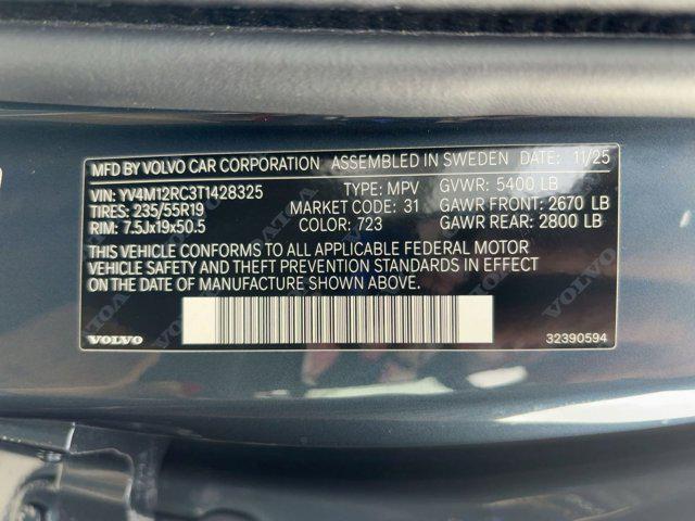 new 2026 Volvo XC60 car, priced at $56,885