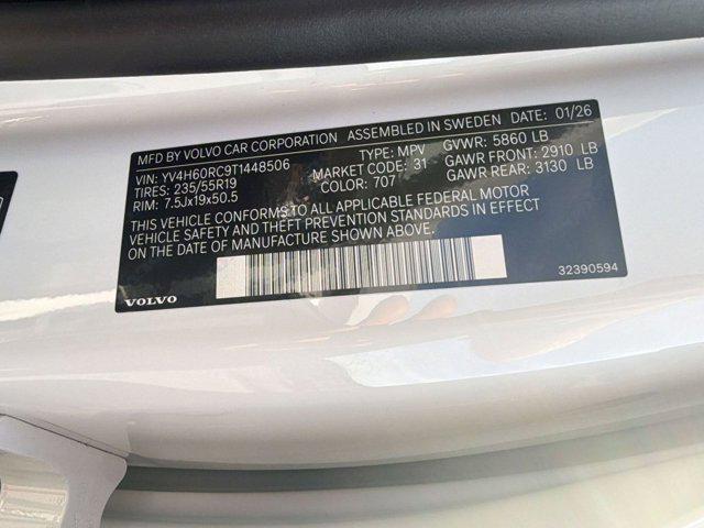 new 2026 Volvo XC60 Plug-In Hybrid car, priced at $59,639