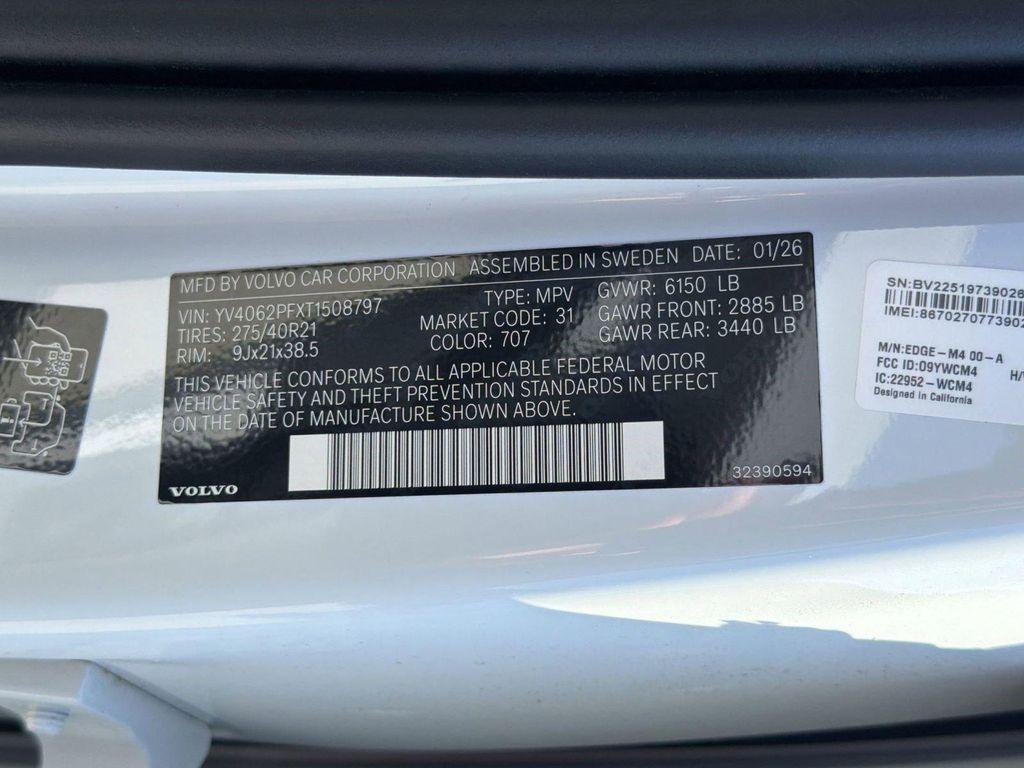 new 2026 Volvo XC90 car, priced at $66,692