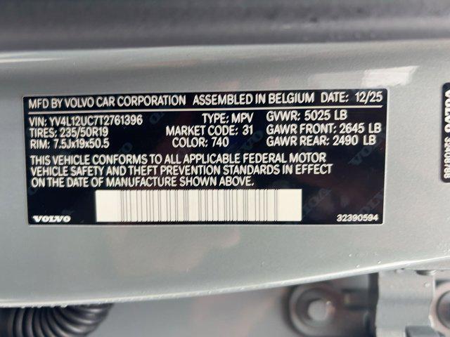 new 2026 Volvo XC40 car, priced at $50,260