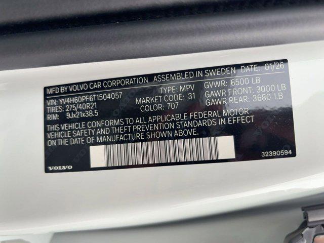 new 2026 Volvo XC90 Plug-In Hybrid car, priced at $85,745