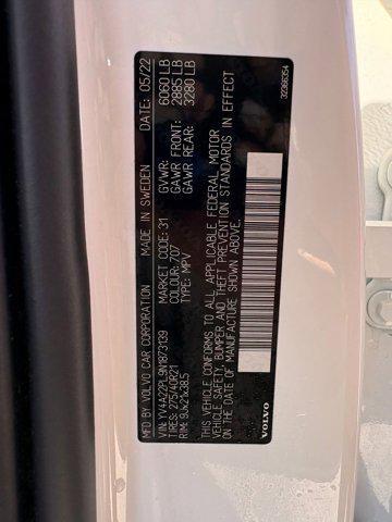 used 2022 Volvo XC90 car, priced at $36,898