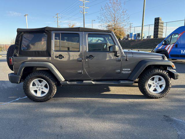 used 2017 Jeep Wrangler Unlimited car, priced at $20,493